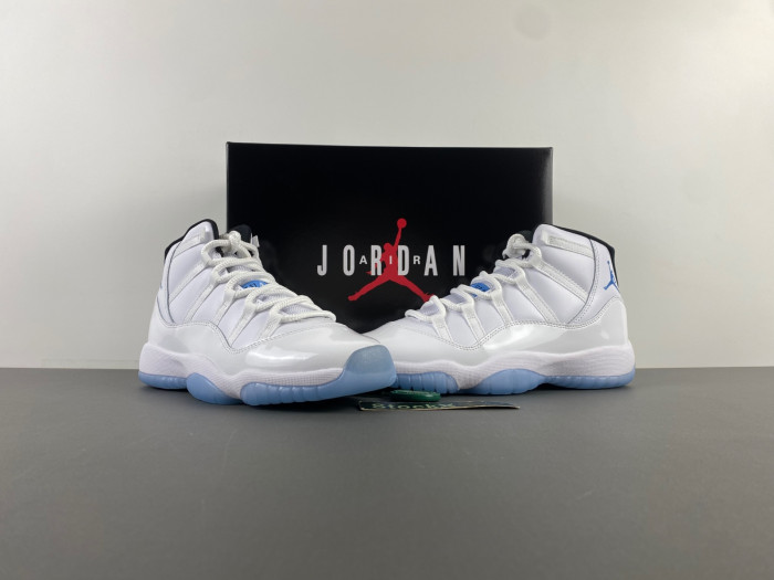 Air Jordan 11 Retro GS ''Columbia / Legend Blue'' 378038-104